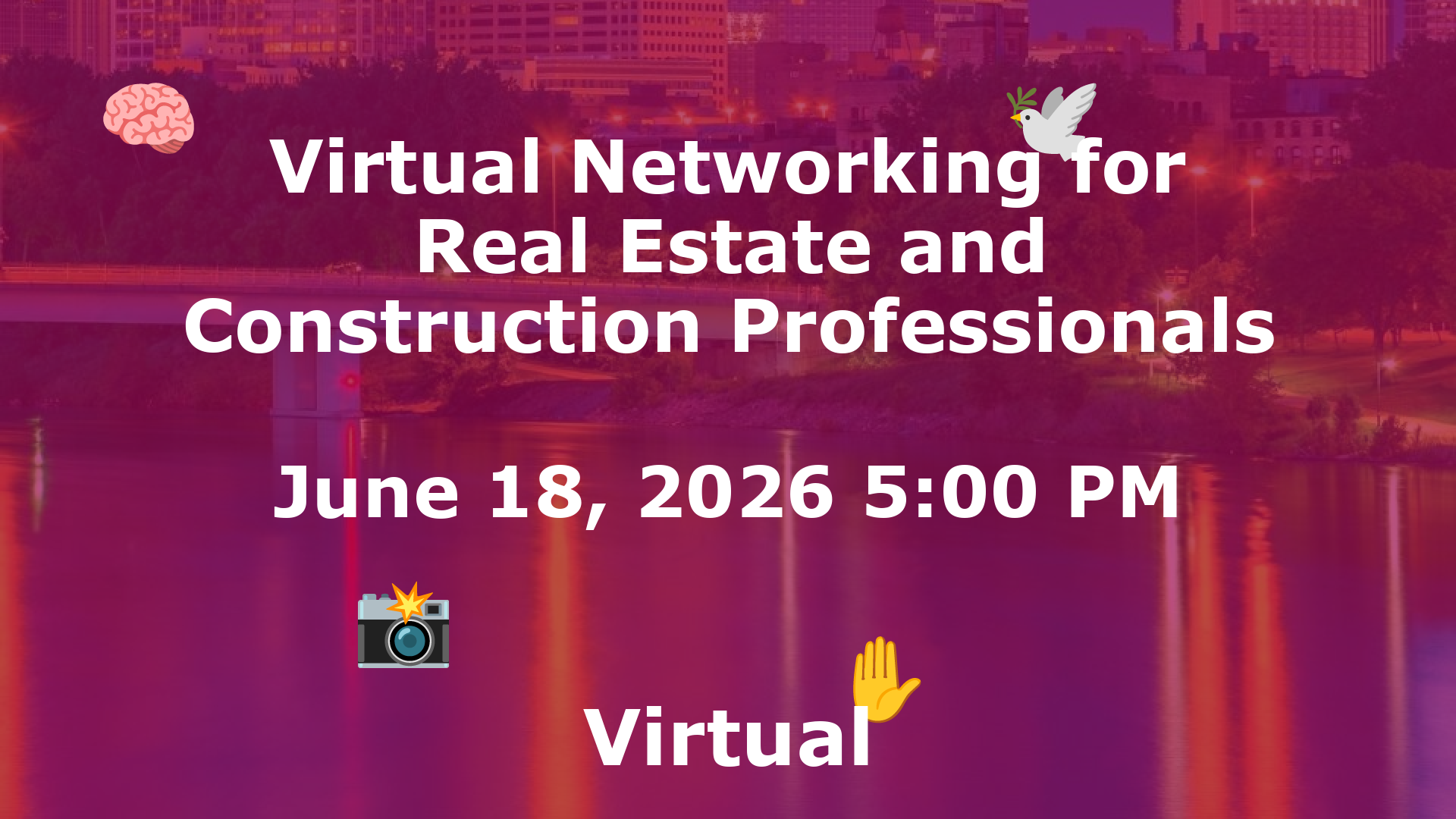 Virtual Networking for Real Estate and Construction Professionals event image